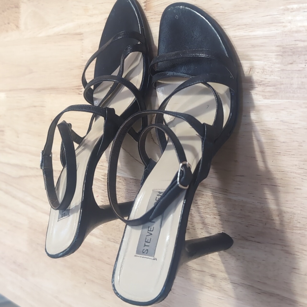 Steve Madden P-Hopee Strappy Heels 8